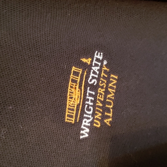 WSU Alum polo short sleeve in black size Men's M nwt Orginally $30 never worn. - Picture 2 of 4